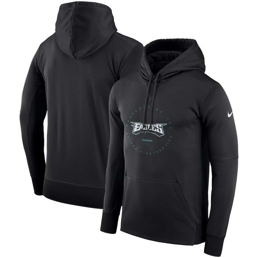 Men's Philadelphia Eagles Nike Sideline Property Of Wordmark Logo Performance Pullover Hoodie Black,We sell and wholesale Men's Philadelphia Eagles Nike Sideline Property Of Wordmark Logo Performance Pullover Hoodie Black on line form chian!